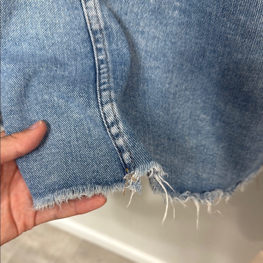 PacSun Light Blue Cropped Denim Jacket xs/s - Picture 3 of 5